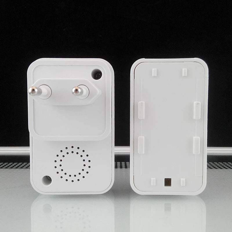 Battery-free Electric wireless doorbell Plug type US UK AU EU european Door bell for Europe , Australia Battery-free Electric wireless doorbell Plug type US UK AU EU european Door bell for Europe , Australia
