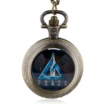 Новые Модные Винтажные бронзовые загадочные кварцевые карманные часы ретро мужские и женские античное ожерелье с подвеской ювелирные изделия HB920