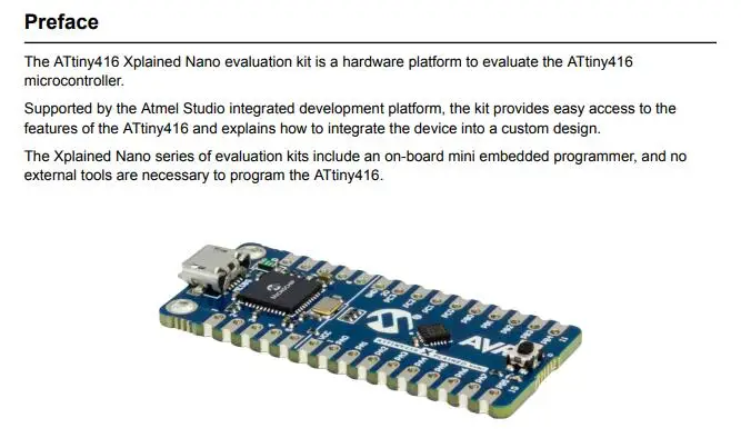 ATTINY416-XNANO INFO