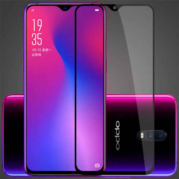 

2Pcs Tempered Glass OPPO AX7 Tempered Glass OPPO AX7 Screen Protector For OPPO AX7 AX 7 CPH1901 CPH 1901 Full Cover