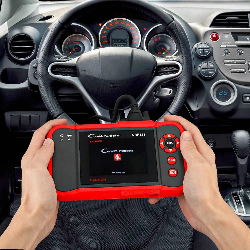 LAUNCH Официальный магазин X431 OBD2 сканер монитор данные ясно DTC CRP 123 двигатель Авто