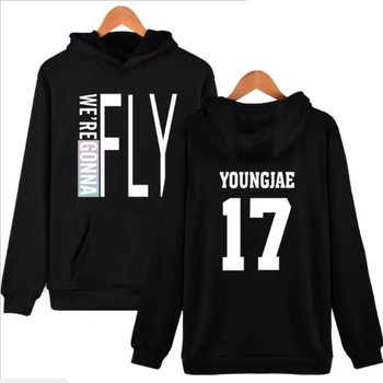 

Mainlead Kpop GOT7 Fly Cap Hoodie Unisex TURBULENCE Sweatershirt Pullover Coat