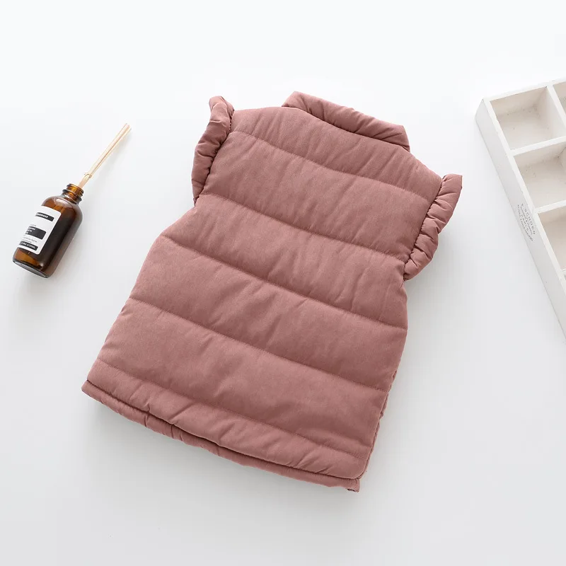 Moda de Inverno Nova Roupas Infantis Meninas Outerwear Cabolsas Crianças Colete Jaquetas Bebê Sólido Quente Coletes Frete Grátis 2020 6 High Quality Mamãe e Bebê
