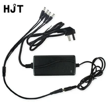 1 Сплит 4 кабель питания адаптер и 12 В 5A блок питания для камер видеонаблюдения для cctv камеры безопасности наблюдения DC разъем