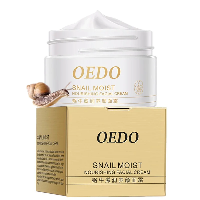 

Snail Moist Nourishing Facial Cream Anti Wrinkle Cream Imported Raw Materials Skin Care Anti Aging Wrinkle Snail Care