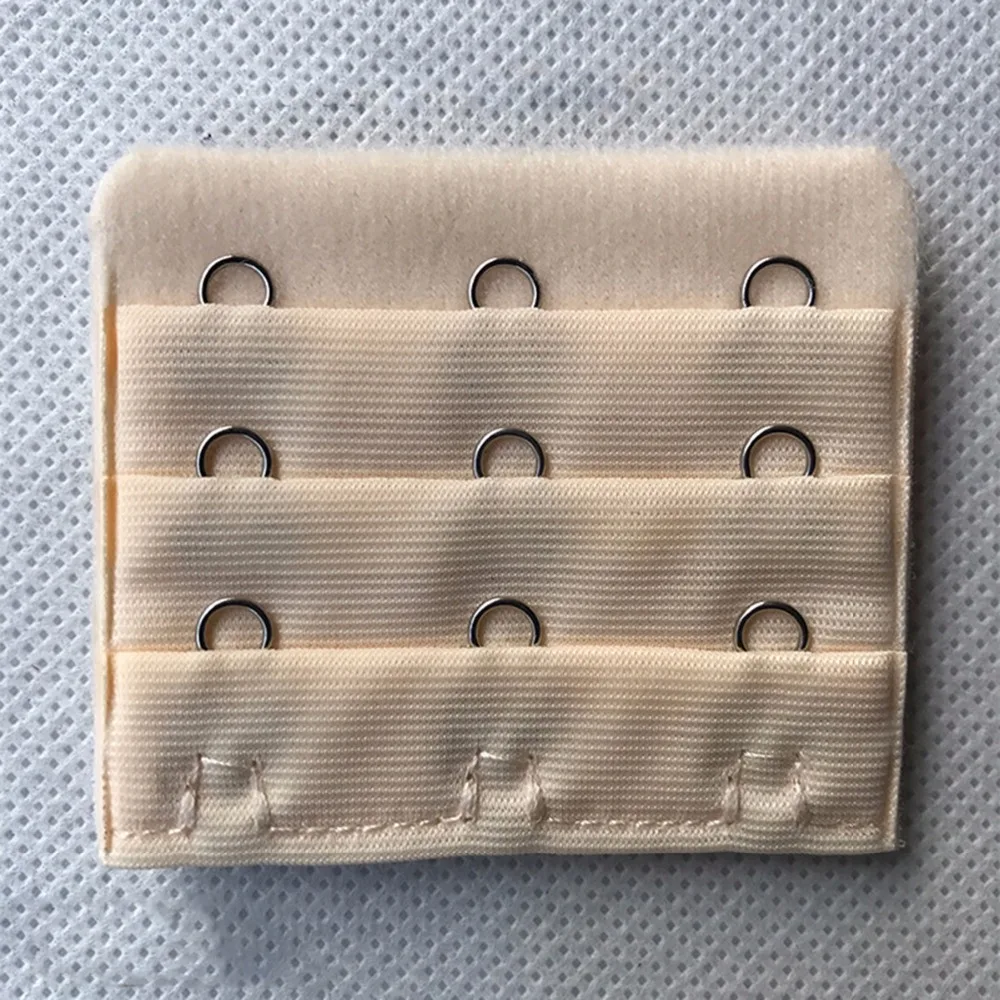 Women 3 Rows 3 Hooks Bra Extender Useful Bra Clasp Ladies Straps
