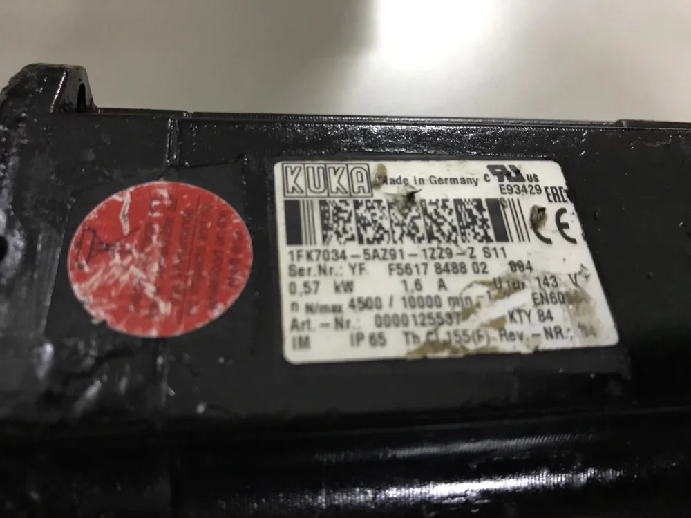 1FK7034-5AZ91-1ZZ9-Z используется в хорошем состоянии