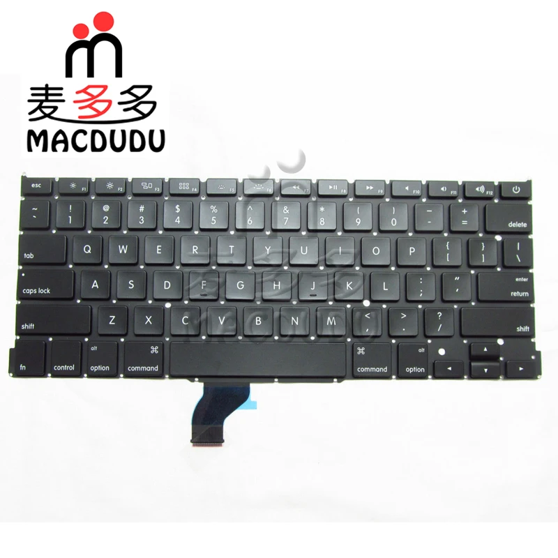 NEW US keyboard with backlight For Macbook Pro Retina 13" A1502 Mid