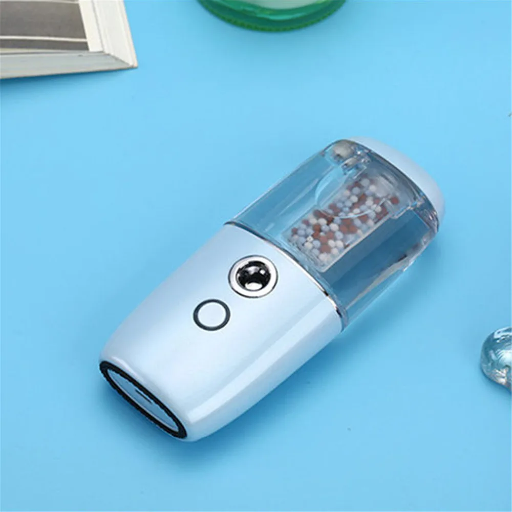 Nano Facial Mister Steamer Portable Face Spray Bottle Ultrasonic Ozone