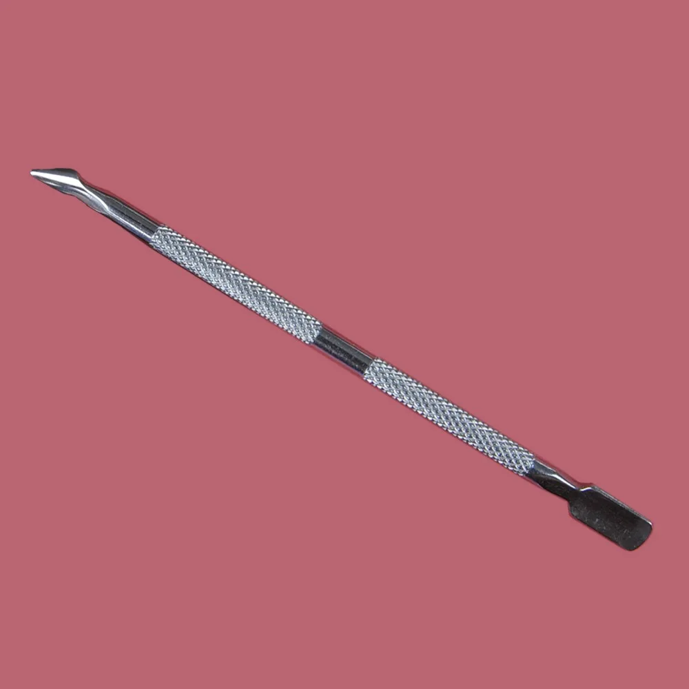 

Cuticle Pusher Remover Stainless Steel 1pcs Professional Nail Cuticle Pusher Spoon Cut Manicure Pedicure Remover Nail Cleaner