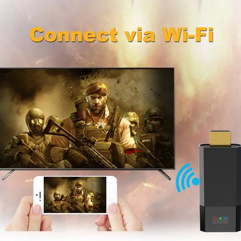 C8 ТВ ключ Android IOS двухъядерный для Netflix Youtube по зеркалированию экрана Mirascreen Miracast