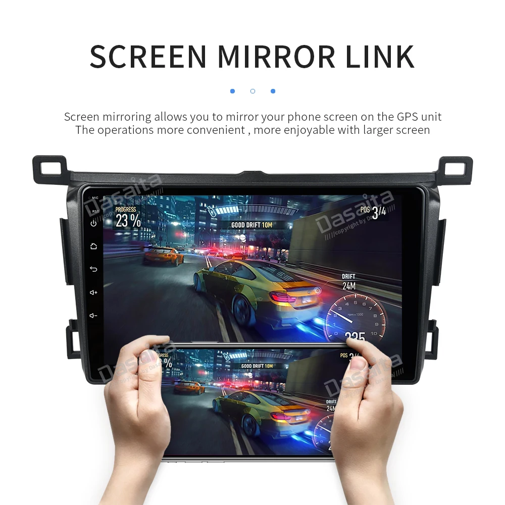 Car 1 din Android 9.0 multimedia player For Toyota RAV4 2013-2017 car radio Rav 4 stereo GPS naviga