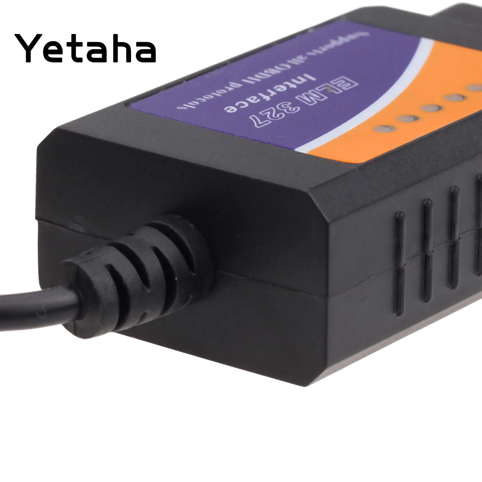 ELM327 USB V2.1 OBD2 автомобиля диагностический инструмент ELM327 OBDII CAN-автобус сканер автоматически диагностическим Интерфейс сканер USB разъем OBDII