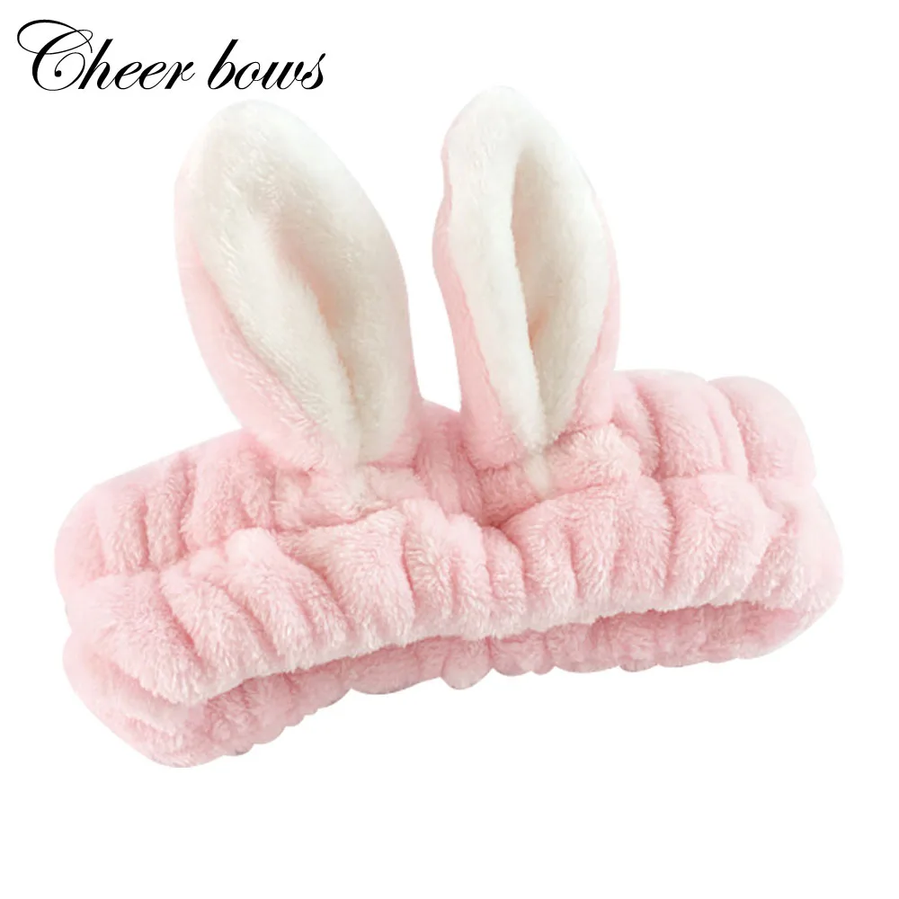 

Lovely Elastic Cat Ear Headband for Women Girls Makeup Face Washing Headbands Headwrap Hairband Hair Accessories