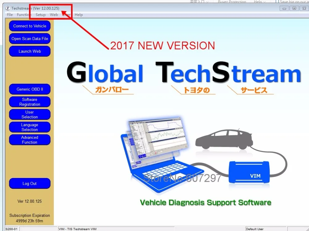 TIS Techstream V12.30.017 [12,]+ Crack+ Flash перепрограммирование DVD для Toyota все регионы