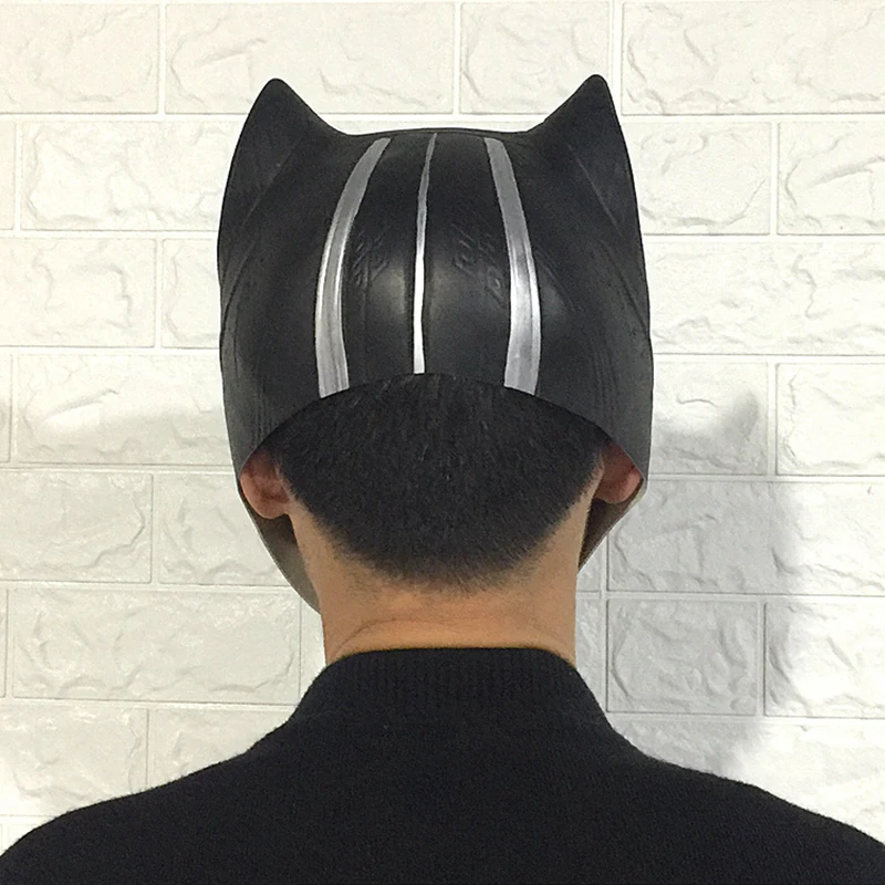 Superhero Avengers Infinity War Black Panther Mask Latex Movie Halloween Party Cosplay Masks Terrorist Prop Fantastic Four