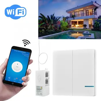 

One For Two Wireless Smart Remote Control System Voice Control Switch Hot uzaktan kumanda