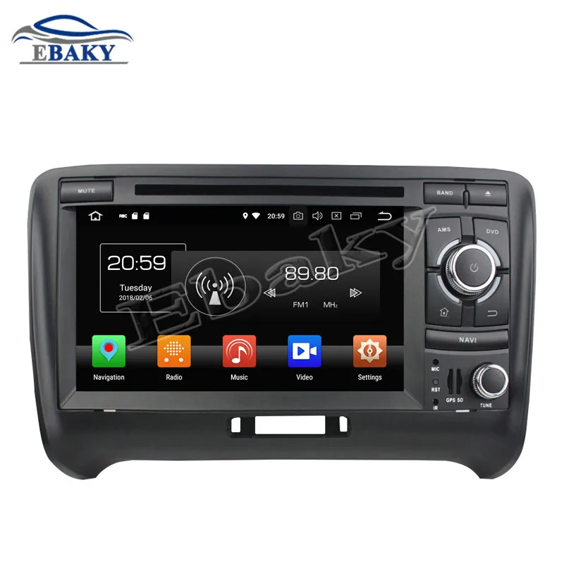Clearance 2din 7inch 4GB RAM 32/64GB ROM Octa Core Android 9.0 Car DVD Radio for Audi TT 2006 2007 2008 2009 2010 2011 2012 2013 GPS 10