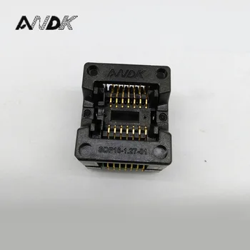 

SOP14 SOIC 14 SO14 Burn in Socket Pitch 1.27m IC Body Width 3.9mm 150mil Flash Test Socket Adapter