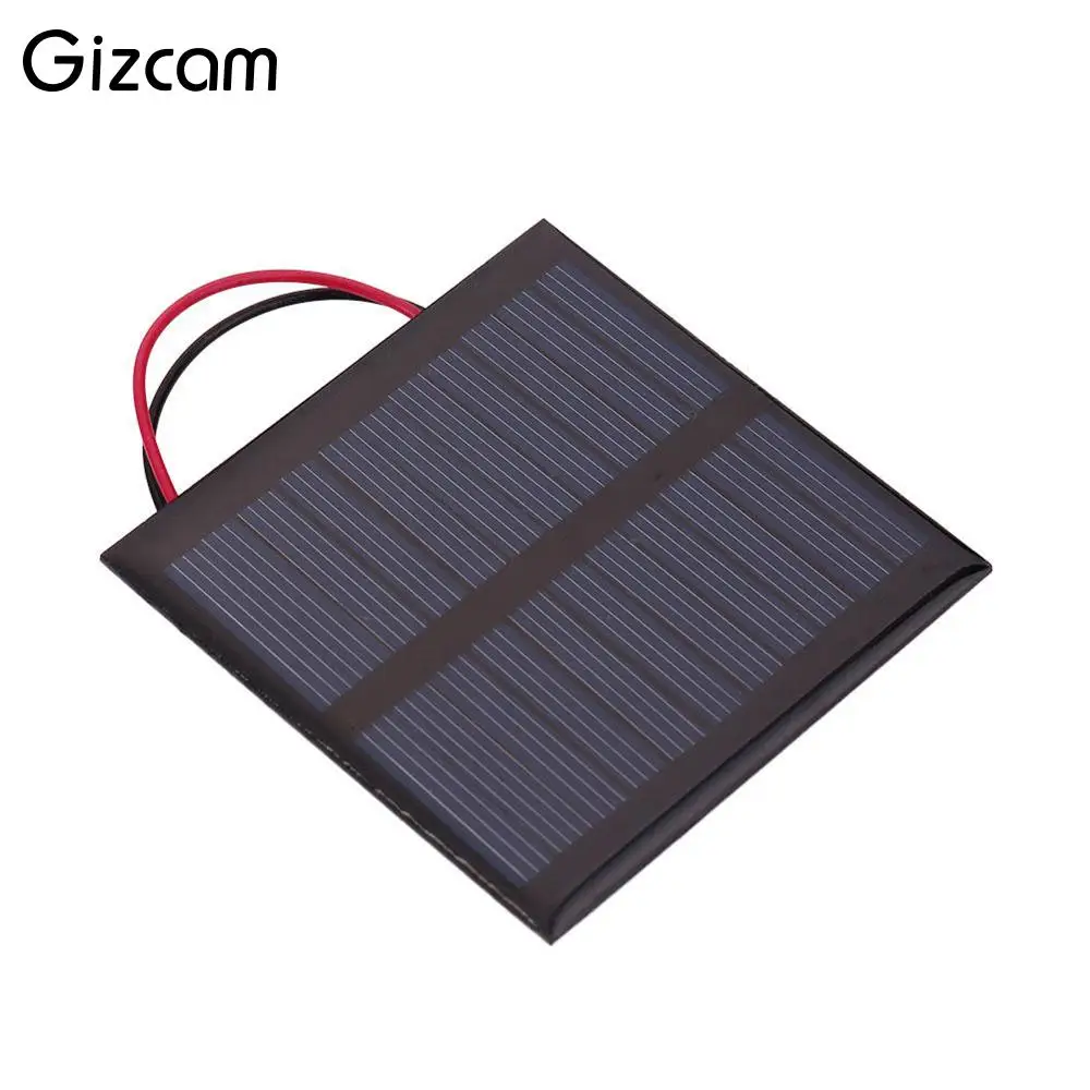 

Gizcam Portable Mini Solar Panel Epoxy Plate Polysilicon Power Supply System Battery Charger Outdoor Charging Board Solar Cells