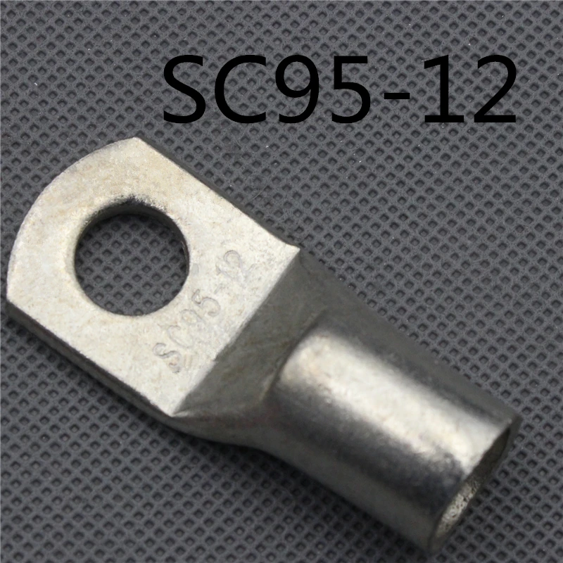 1 шт. SC(JGK)95 12 наконечники для кабеля из луженой меди обжимной тип электрические