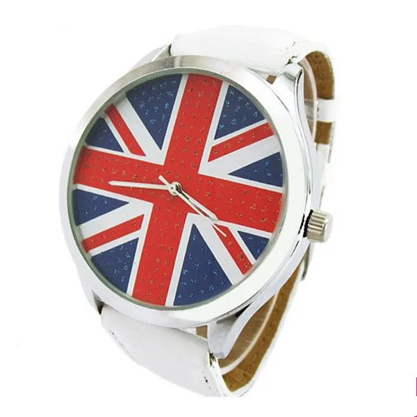 

Top Luxury Brand Fashion UK Flag Quartz Watch Men Women Bracelet Wrist Watch Wristwatches Clock Hour Male Relogio Masculino 8A51
