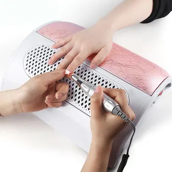 

Nail Dust Collector Easy Operation Tools Quiet Manicure Tool ABS Powerful Salon Vacuum Cleaner Professional 3 Fans Suction