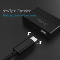 sata כבל Orico 2.5 אינץ USB3.0 מתאם הכונן הקשיח מסוג C / Micro B SATA SSD מיני SATA כבל מתאם ממיר עם פונקצית OTG (2)