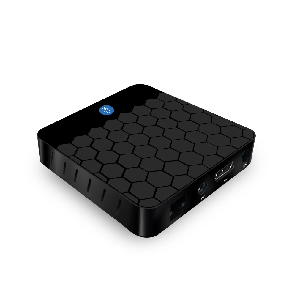 X88 Mini 4K HD Smart Set Top Box 2GB RAM 16GB ROM Android 7.1 TV Box with Voice Control RK3328 Quad Core WiFi Google Netflix 