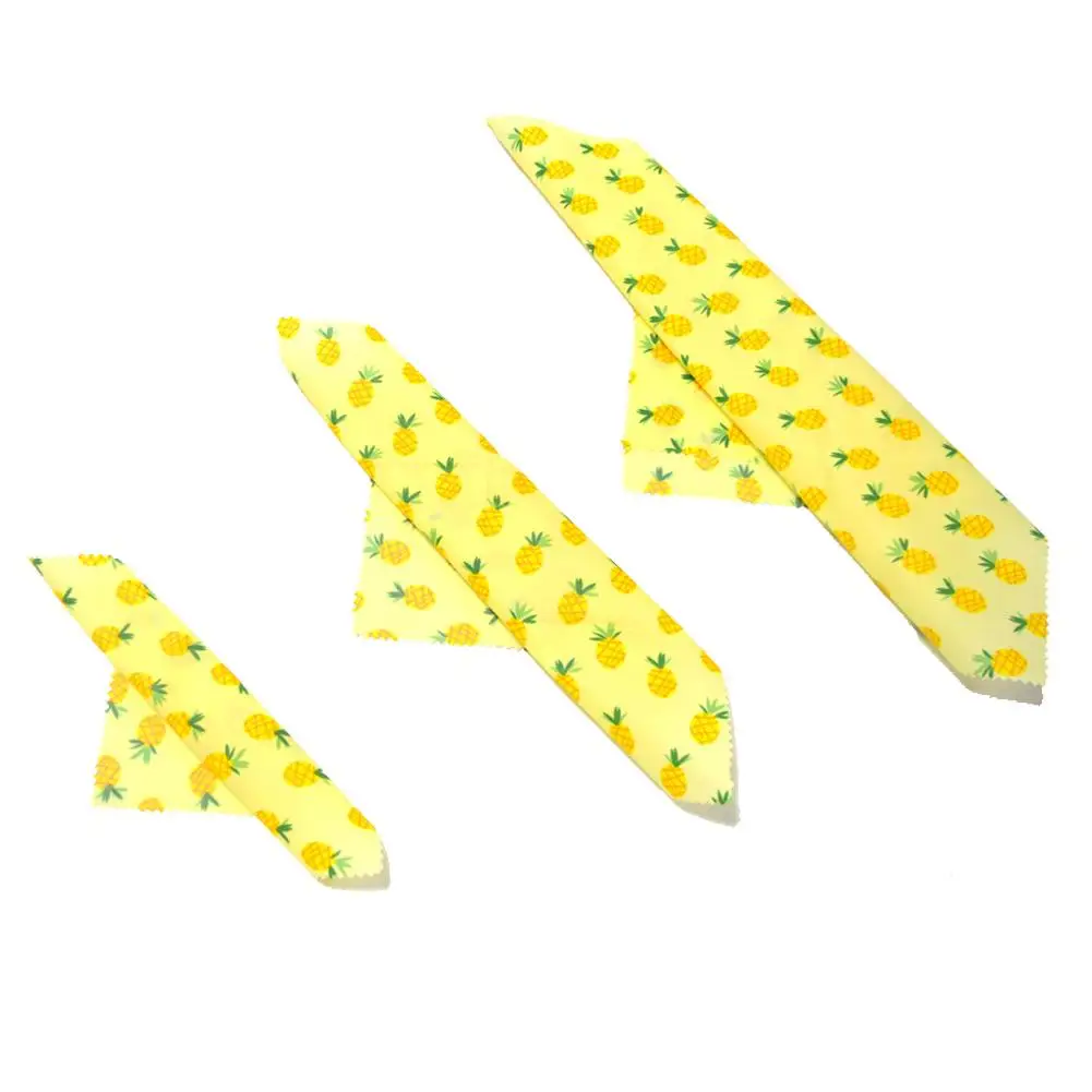 Beeswax Food Packaging Environmental Protection Repeatable Storage Cloth Beeswax Food Packaging Cleanable Kitchen Accessories