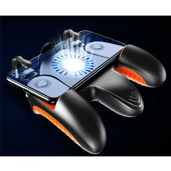

PUBG Mobile Controller Gamepad Cooler Cooling Fan 16 Rounds/Sec for iOS Android Joystick Running Fire Button PUBG Joystick