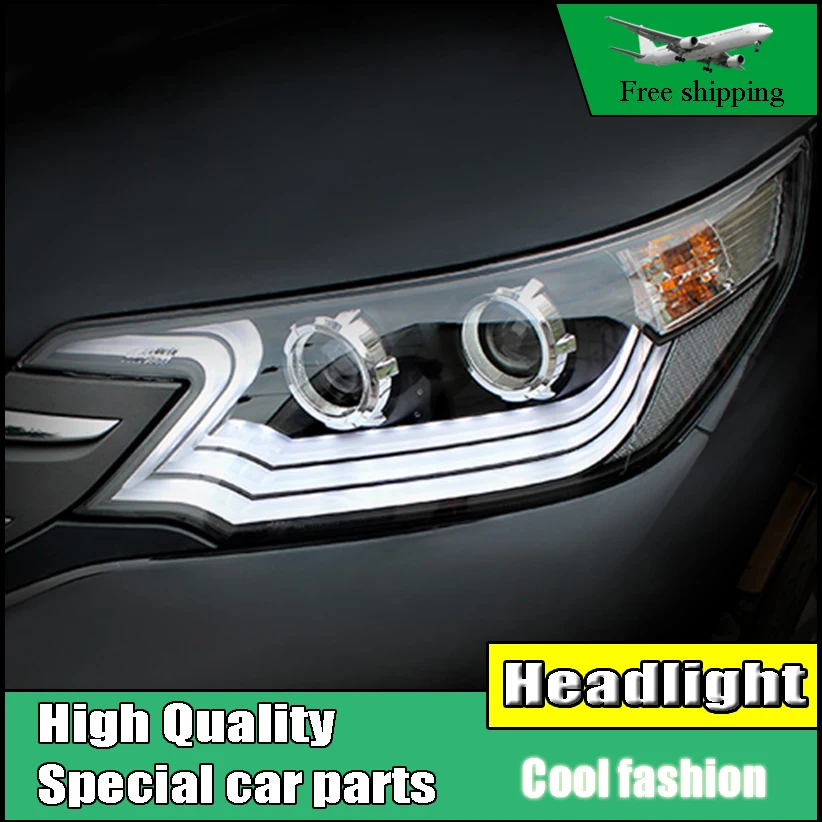 Car Styling Headlight For Honda CR V CRV headlights 2012 2014 head lamp
