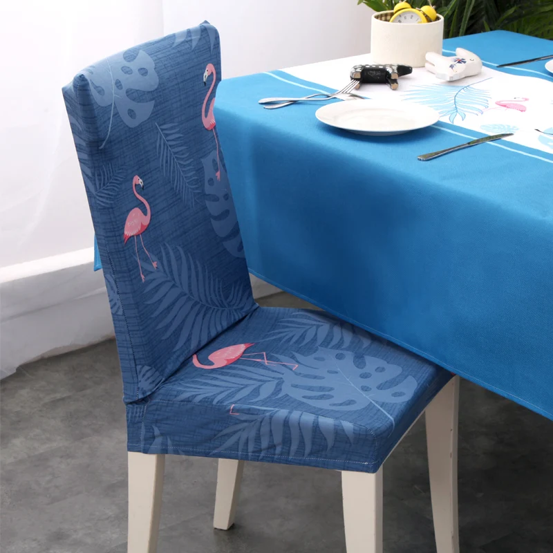 

Chair Cover Spandex Kitchen Slipcover Removable Anti-dirty Seat Cover for Banquet Wedding Dinner Restaurant housse de chaise 1PC