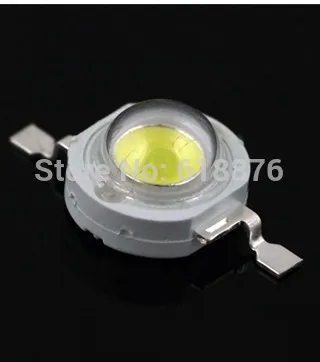 

100Pcs/lot Real CREE 1W 3W High Power LED Lamp Beads 2.2V-3.6V SMD Chip LED Diodes Bulb White / Warm White / Red / Green / Blue