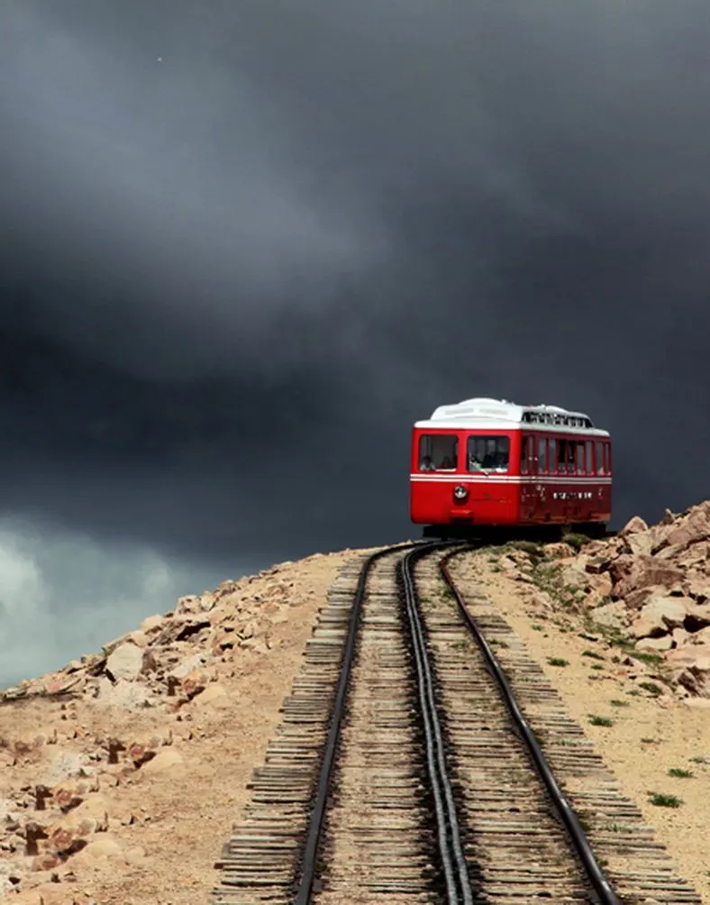 

5x7ft Bus in Wild Cloudy Photography Backdrops Photo Props Studio Background