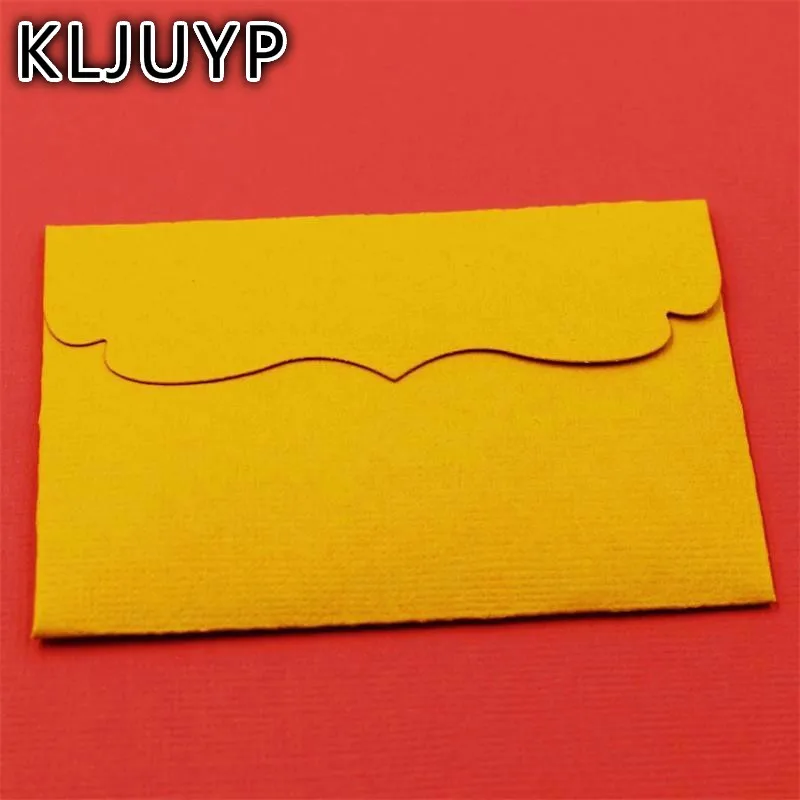 

KLJUYP Envelope Box Cutting Dies Stencils for DIY Scrapbooking/photo album Decorative Embossing DIY Paper Cards