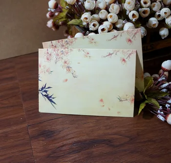 

5pcs BZNVN China Style envelope envelopes Zhuzhici retro personality
