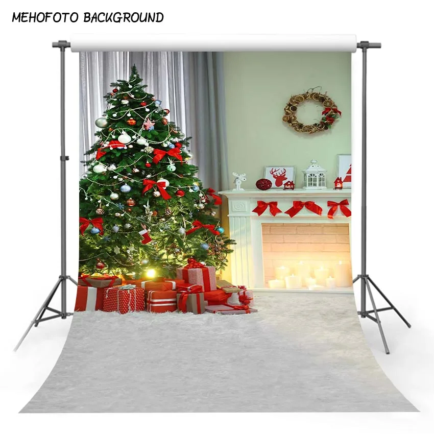 

MEHOFOTO 5X7FT Christmas Photography Backdrops Children Photo Props Photo Background Studio ST-700