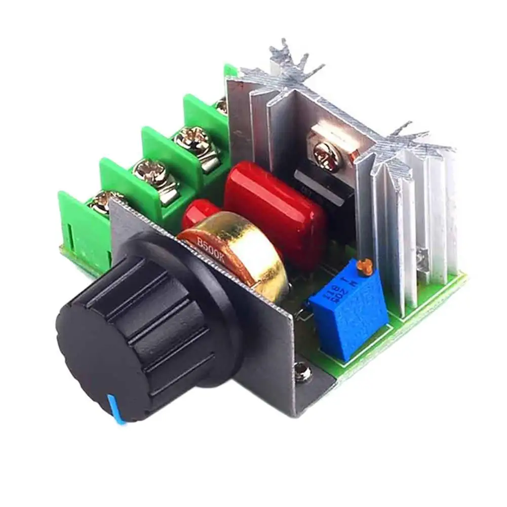 

Voltage Motor Speed Controller Regulator 1200 V / current 25A Adjustable 50-220V Accessories Portable