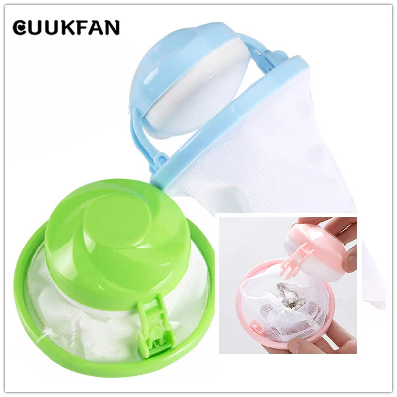 

2019 Hot Laundry Hair Catcher Reusable Filter Bag Floating Pet Fur Remover Lint Hair Catcher For Washing Machine