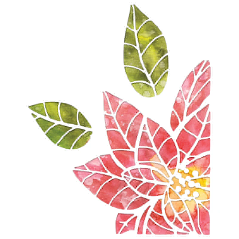 

2019 DIY New Layer Metal Cutting Dies and Scrapbooking For Paper Making Flower Poinsettia Pieces Embossing Frame Card Dies Set