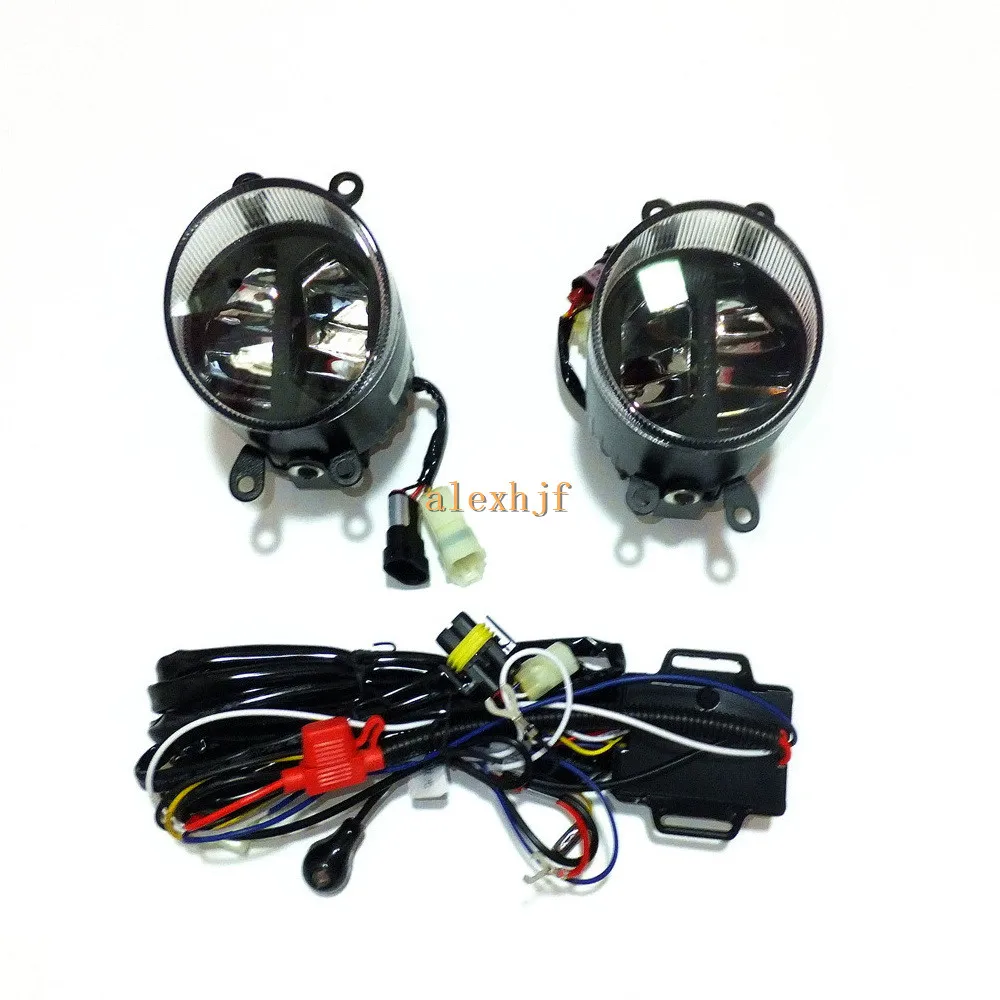 

Yeats 1400LM 24W LED Fog Lamp, High-beam and Low-beam + 560LM DRL Case For Toyota Avensis 2006~ON, Automatic light-sensitive