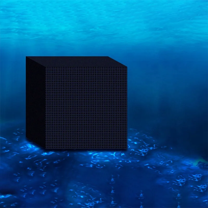 

Nano water purification cube water purifier fish tank filter bottom filter activated carbon bacteria filter material