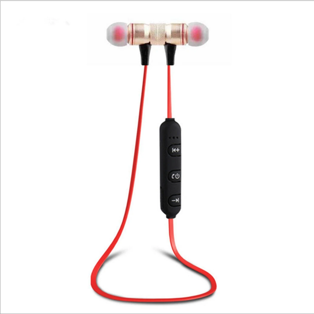 Модные Спортивные Bluetooth в ухо наушники устойчивое Магнитный стерео Беспроводной