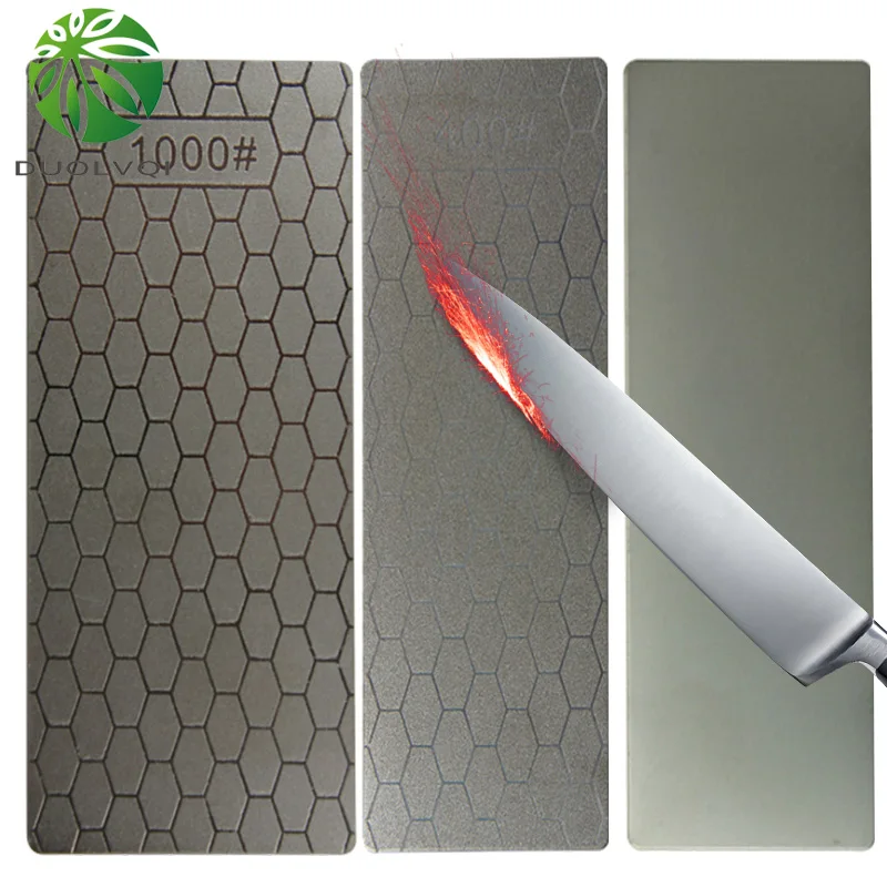 Duolvqi Useful Thin Diamond Knife Sharpening Stone Whetstone Grit Disc