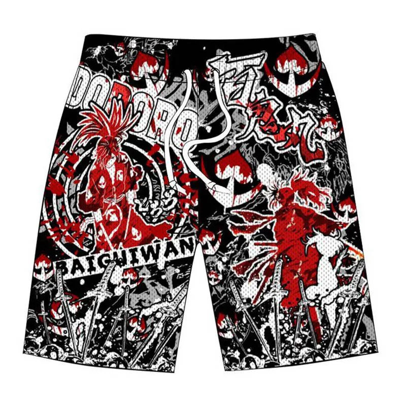 Cosroad Anime Rem Shorts Rimuru Tempest Love is War Attack on Titan Shorts Men Women Adult UnderPants Summer Beach Shorts001 (6)