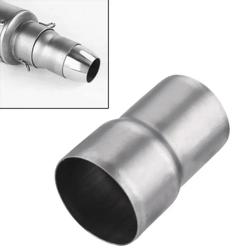

51mm to 60mm Motorcycle Exhaust Pipe Adapter Reducer Muffler Connector Stainless Steel Exhaust Adapter Car Accessories New