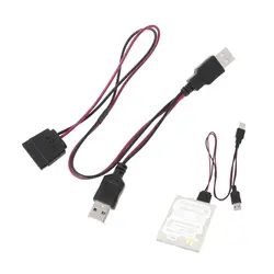 USB 2,0 Тип A штекер 15Pin SATA Женский Кабель-адаптер для внешних 2,5 "HDD SSD