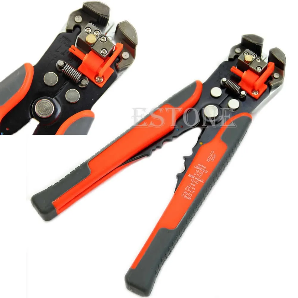 

Professional Decrustation Plier Automatic Wire Striper Cutter Stripper Crimper Pliers Terminal Tool New 2017