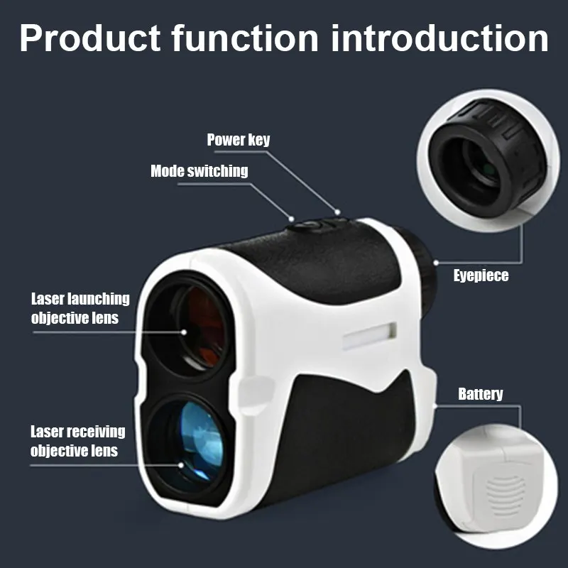 

400m laser rangefinder Golf Hunting measure Telescope Digital Monocular laser Distance Meter Speed Tester Laser Range finder